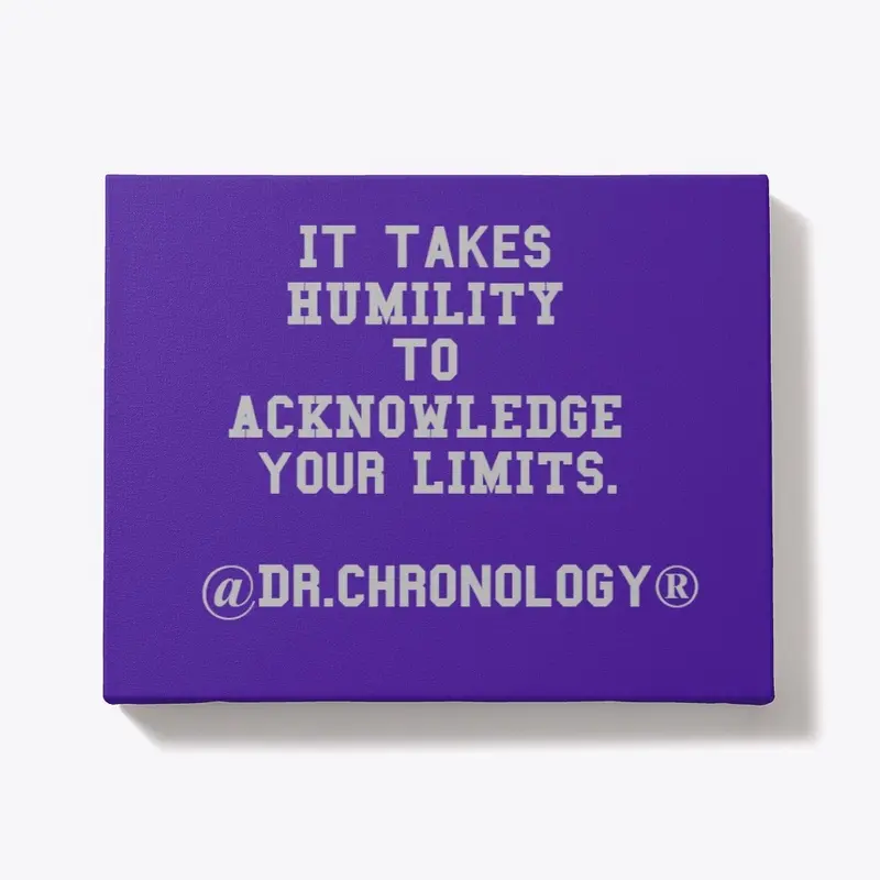 Humility and Limits